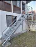 Confectionam scarii metalice zincate exterioare și pentru incendii , p