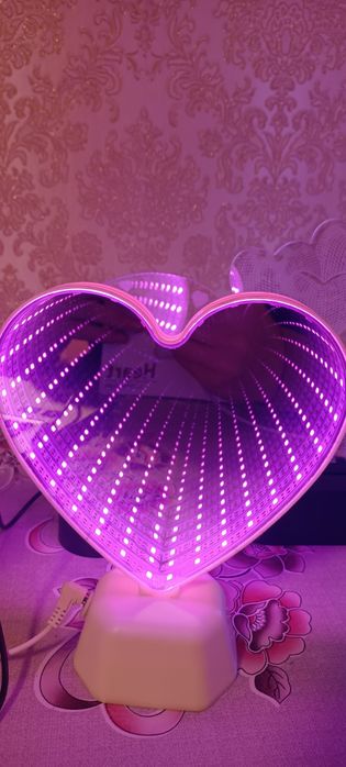 Светильники 3 D на 8 марта