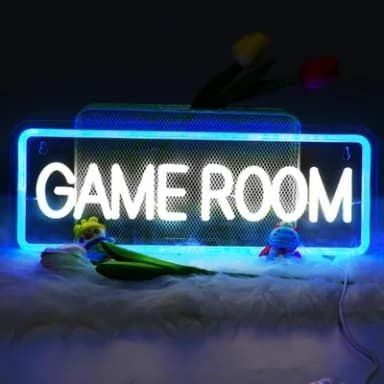 Semn luminos neon pentru gaming room