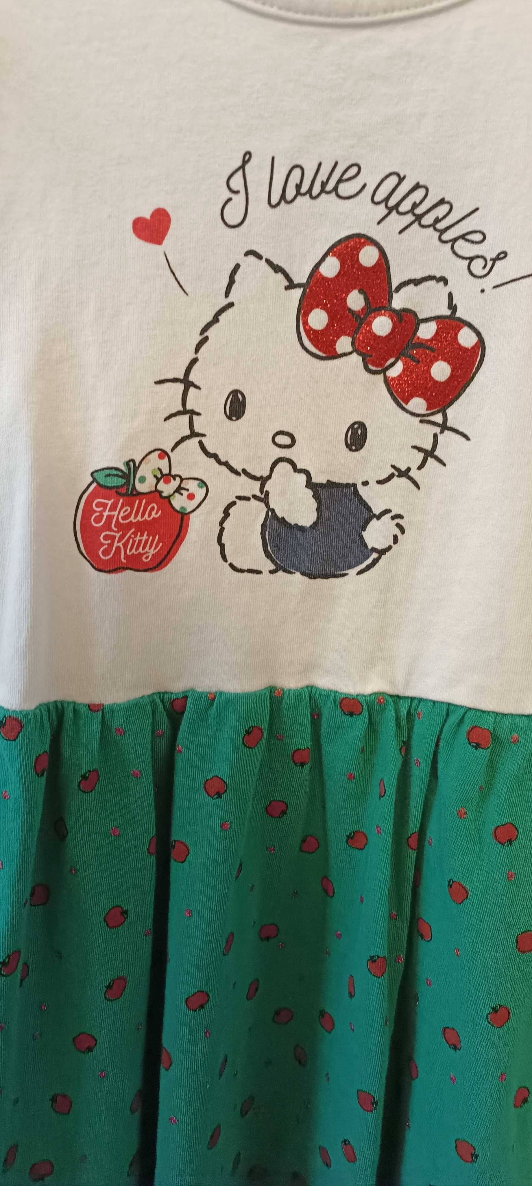Set 2 rochițe drăguțe , Hello Kitty, C&A, pt fetițe între 1 -2 ani