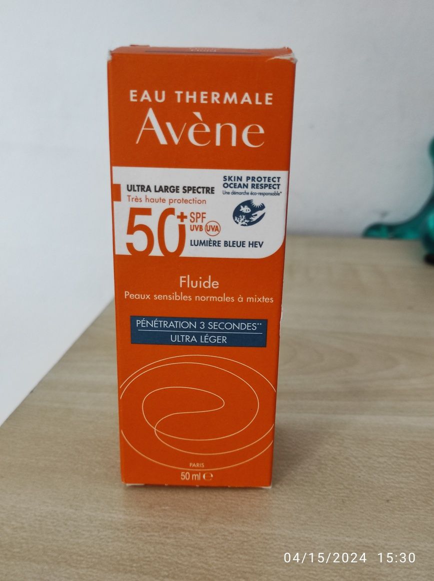 Avene, fluid, spf 50