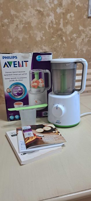 Уред за готвене на пара Philips Avent 2 в 1,  SCF870