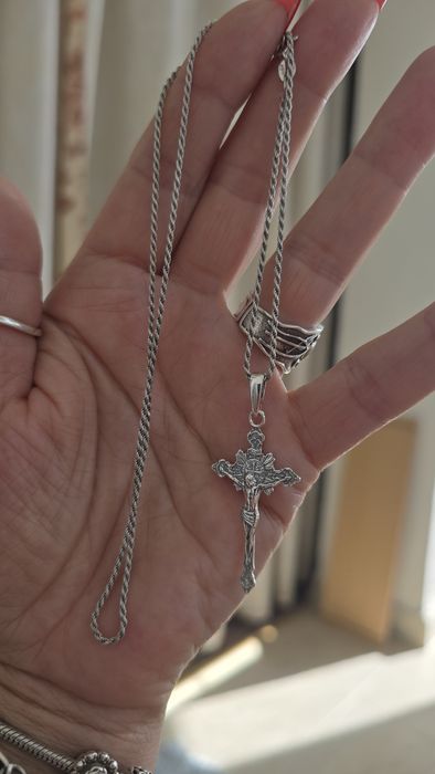 Lant bărbătesc Argint925 si alte bijuterii.