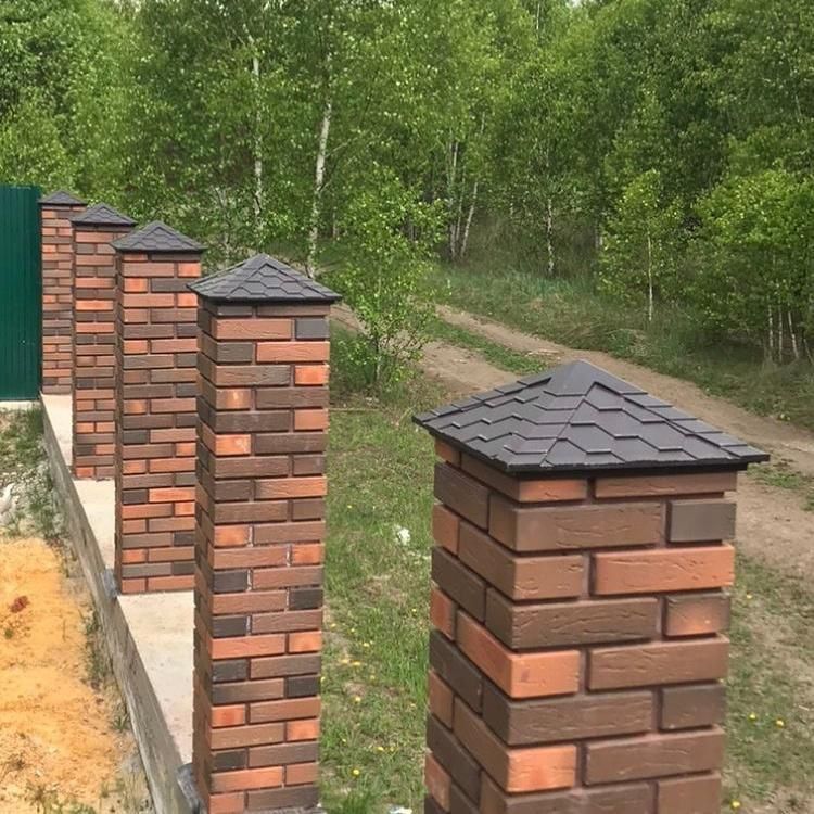 Колпаки и парапеты