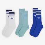 Sosete Adidas Originals Solid Crew Set 3 Perechi Noi Originale