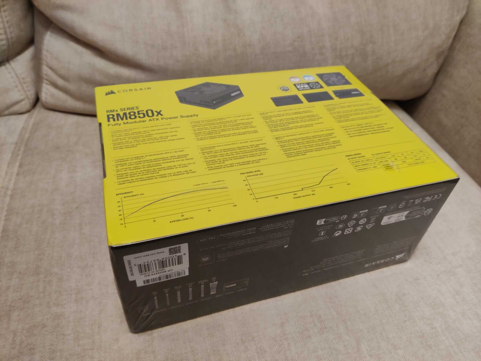 Sursa Corsair RMx Series 2024 RM850x, 80+ Gold, 850W