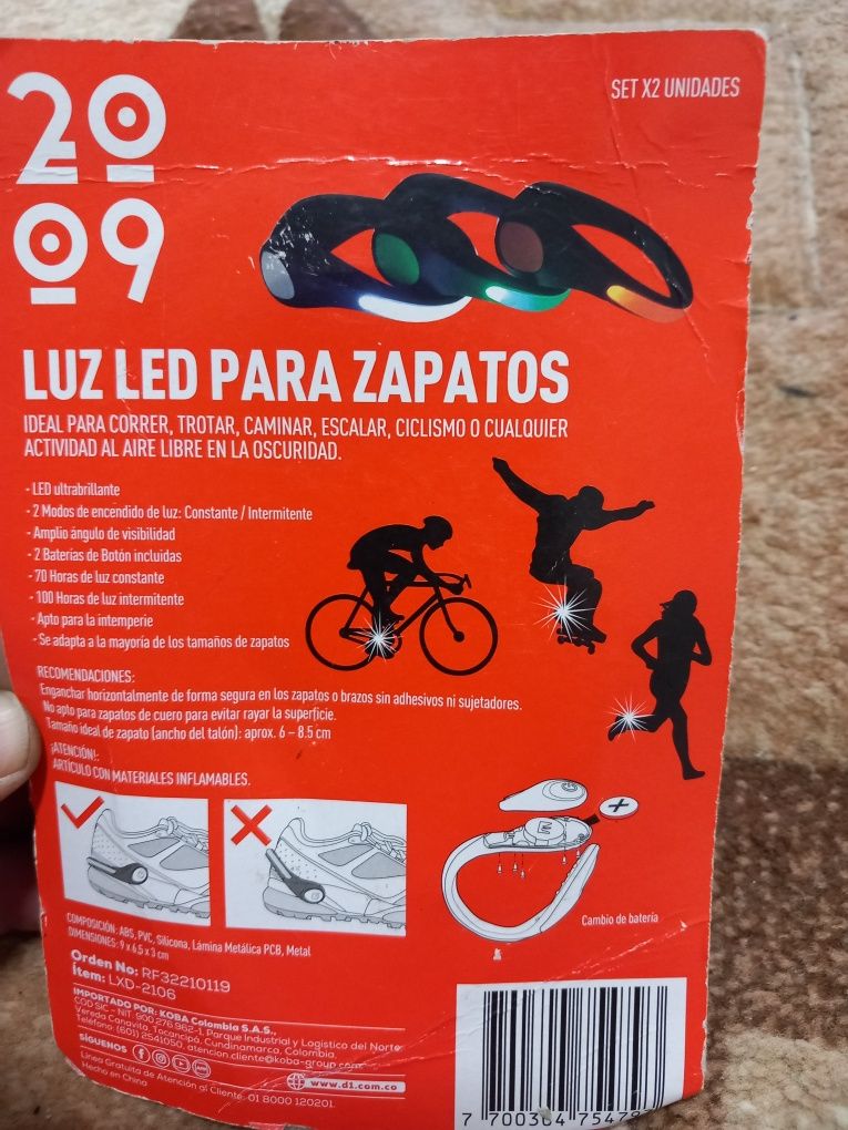 Pompa si leduri pt bicicleta.