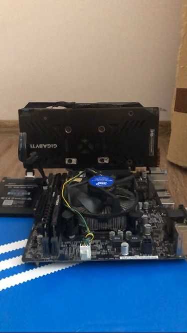 Kit placa de baza i3 6100 +16GB ram DDR4 +SSD+Cooler