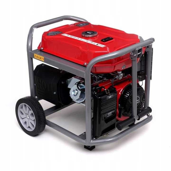 Generator curent 6.4kW 230V+pornire cheie+manere roti (KD634)