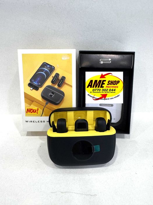 Kit Microfon Wireless LIUWID,  NOU!