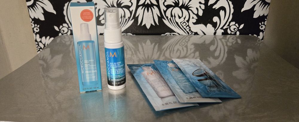 Moroccanoil anti fizz спрей и спрей балсам 20 мл