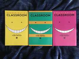 Carti manga Assassination Classroom volumele 1,2,3