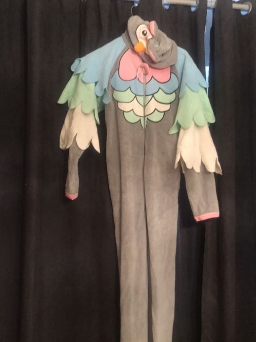 Onsie pijama papagal