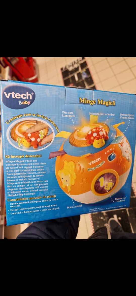 JUCARIE interactiva "minge magica"  vtech