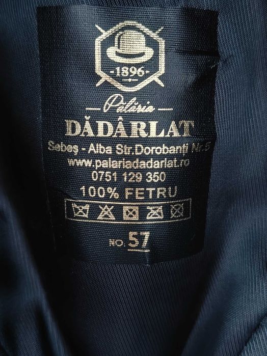 pălărie Dădârlat