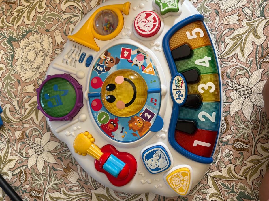 Baby Einstein-Masuta interactiva de activitati Discovering instrumente