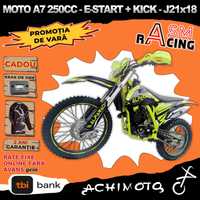Enduro Cross Moto ASM-R A7 250CC - E-START + KICK - J21x18 - 2300 €