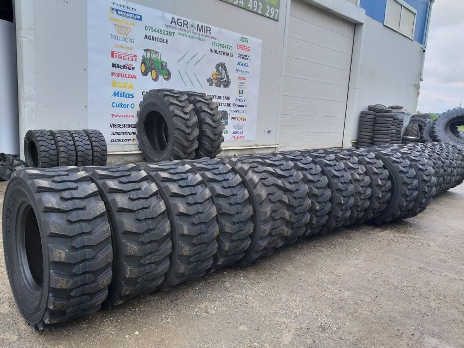 Anvelope incarcator 12-16.5 noi cauciucuri bobcat 12PR rezistente R16