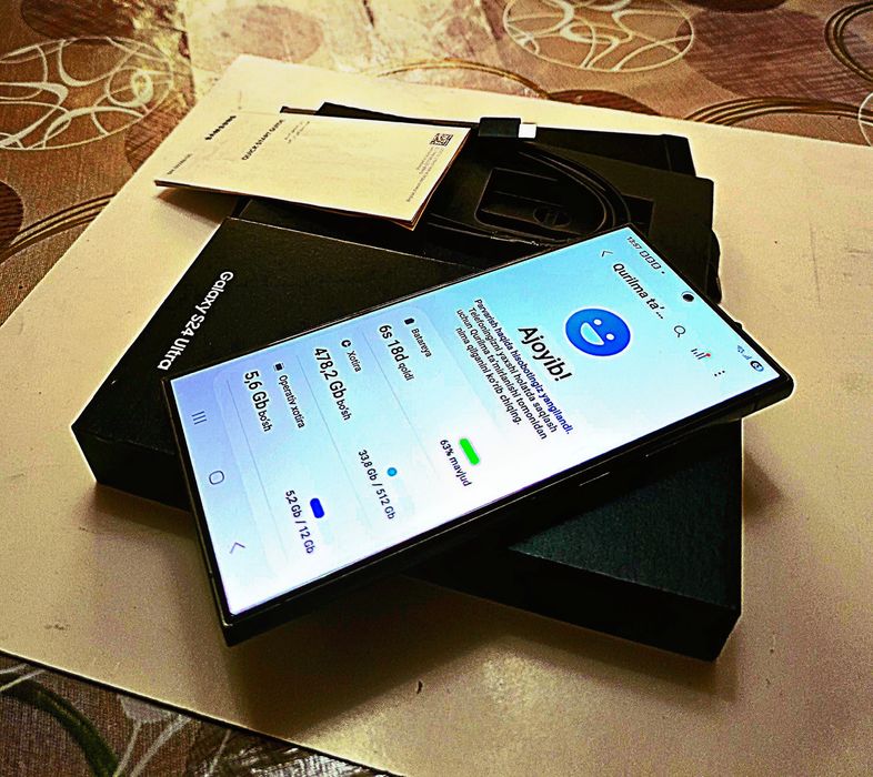 Самсунг S 24 Ultra  512/12GB.Каробка документ