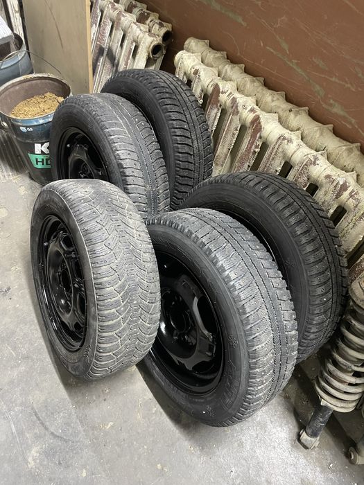 Шины с дисками зимние шипы митсубиси галант