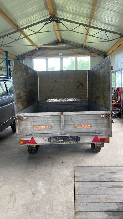 Remorca 3000 kg pentru miniexcavator, bobcat etc