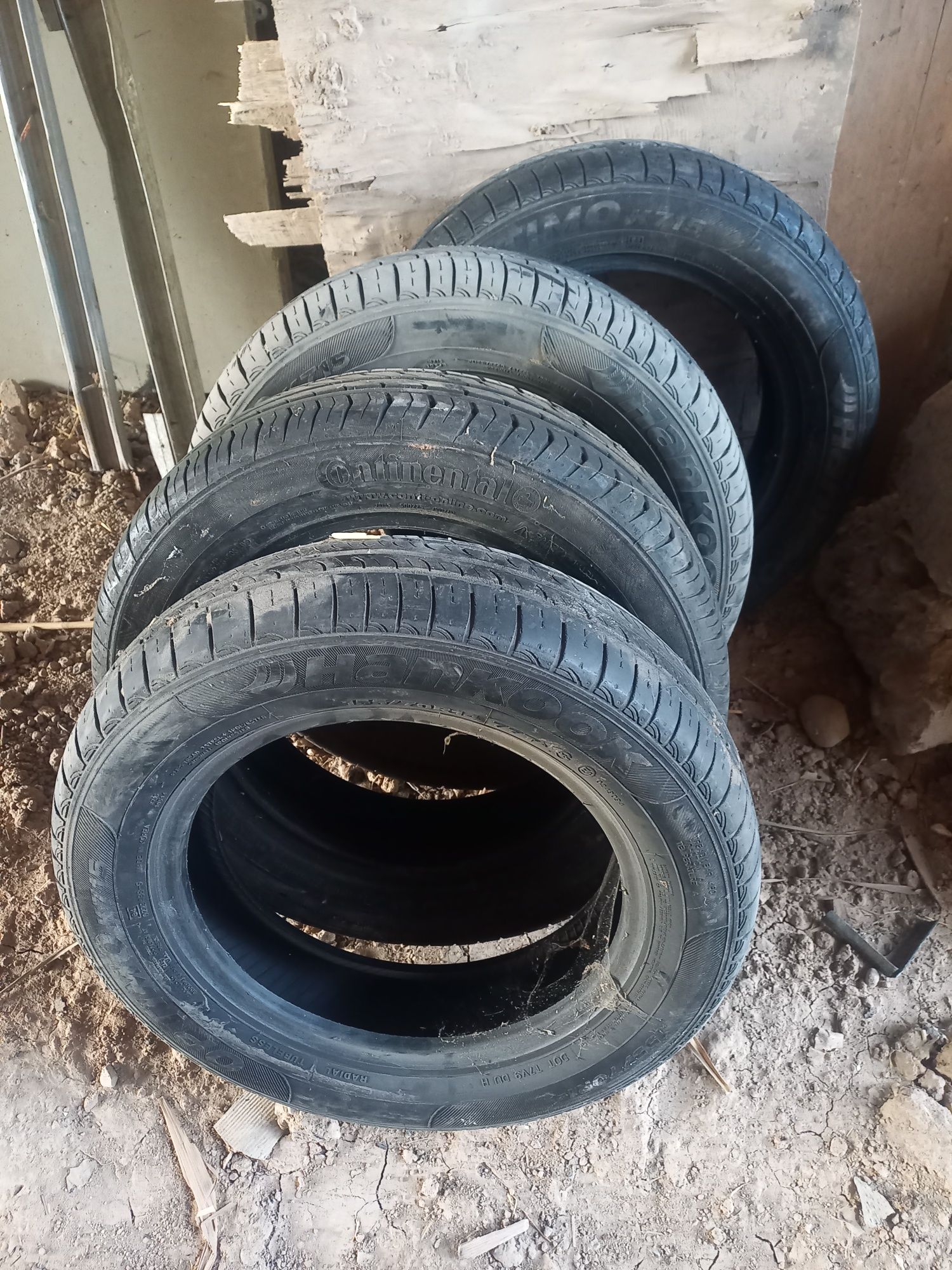 Продается шины 1 штука 1 дона155/70/14 Hankook сотилади яхши холатда