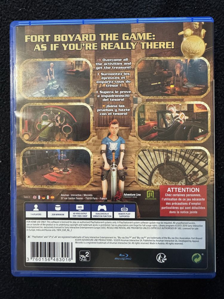 Fort Boyard PS4 игра