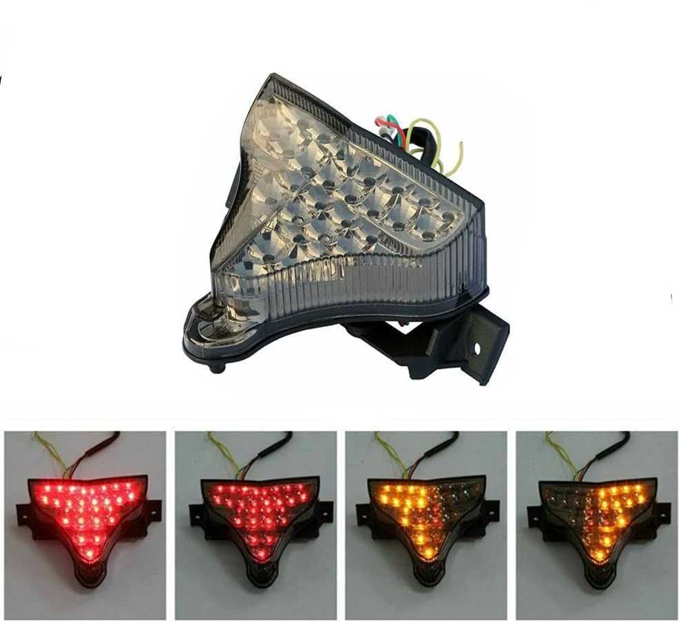 STOP SPATE MOTO LED Honda Yamaha Kawasaki Suzuki Ducati BMW Smoke EvoX