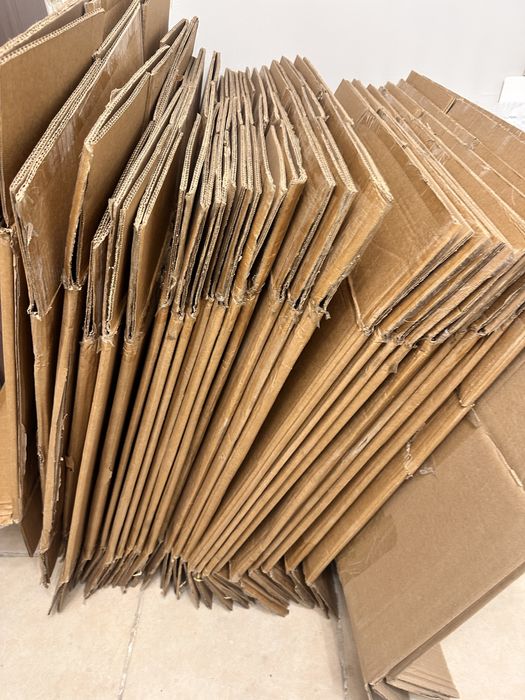 Коробки кортонные б/у