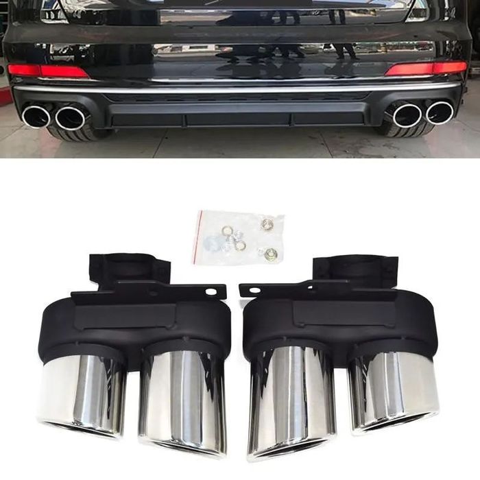 Ornamente tobe Tips evacuare tobe toba auto sport AUDI A3 A4 A5 A6 A7 A8 Q3 Q5 C8