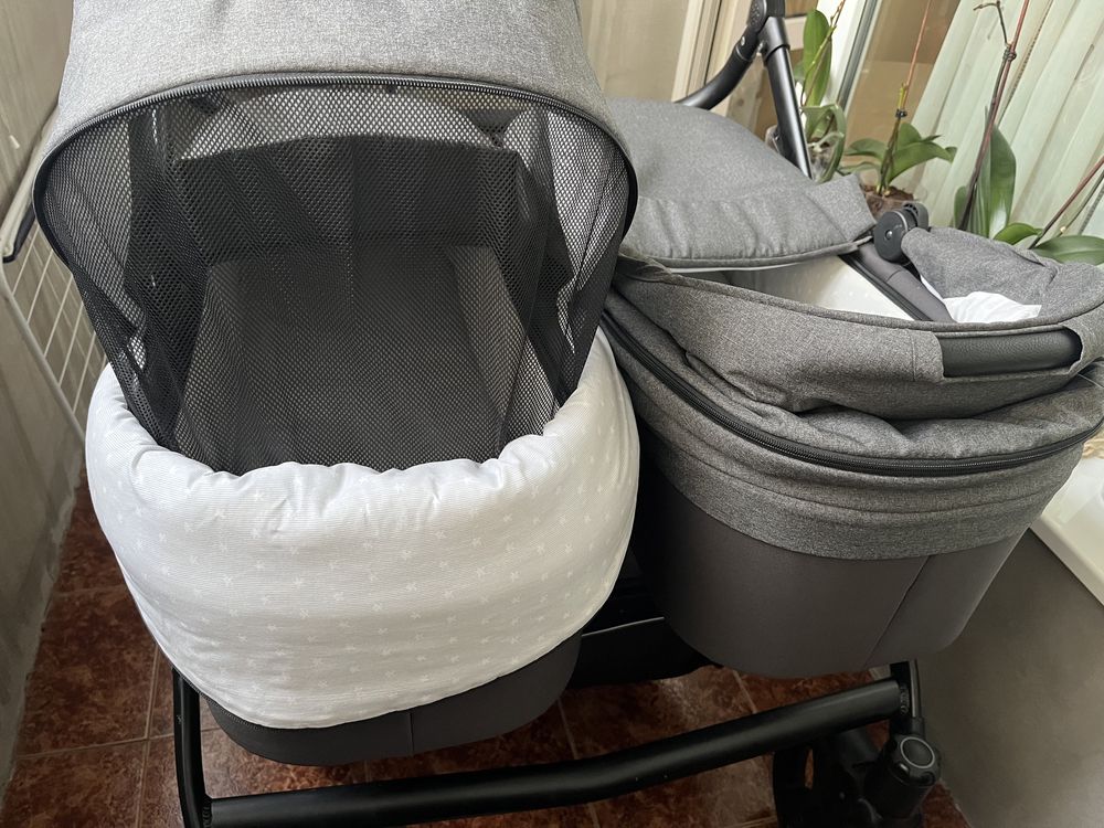 Бебешка количка за близнаци Jedo DUO