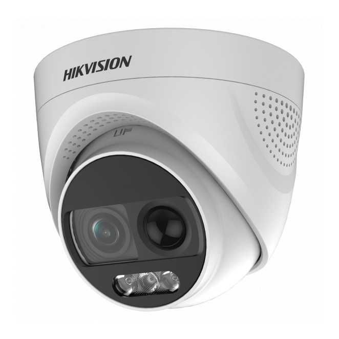 Hikvision Камера DS-2CE72DF3T-PIRXOS, 2Mpix ColorVU Куполна Камера