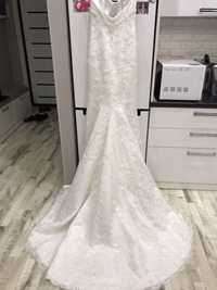 Счастливое свадебное платье 42р от Alicia Cruz