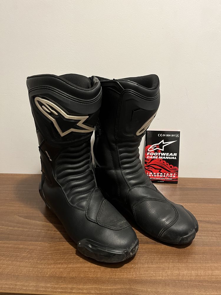 Ghete ALPINESTARS SMX-S - 44, negru