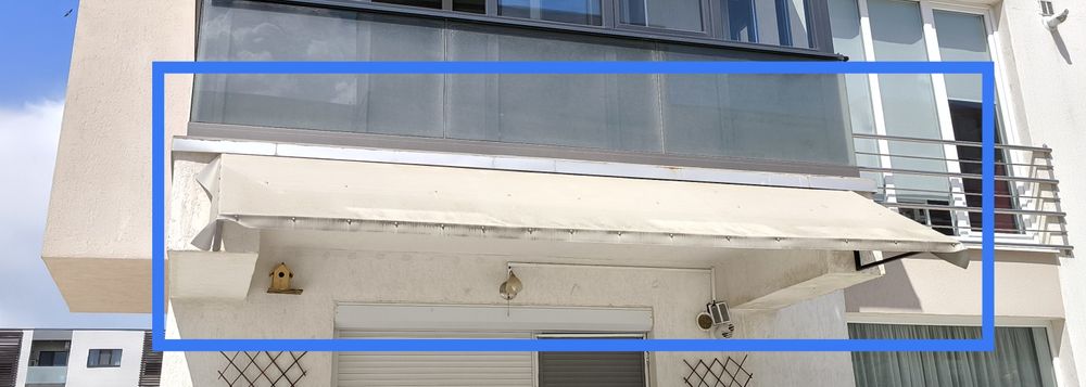 Marchiza, copertina prelata, acoperiș ușa