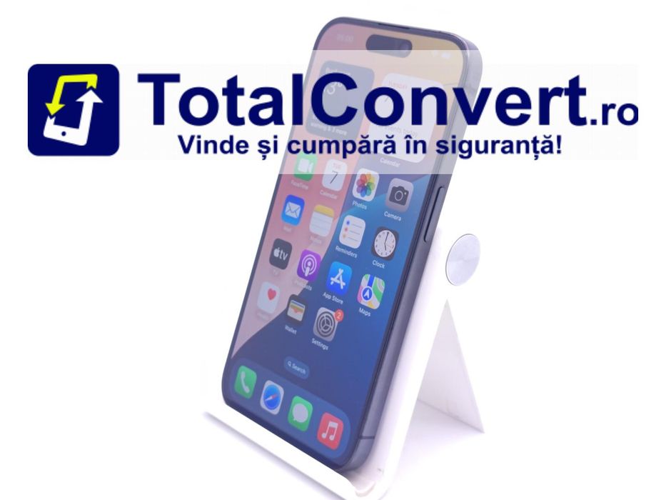 Apple iPhone 15 Pro 256GB Black Titanium, Garantie 24 luni | #D86561