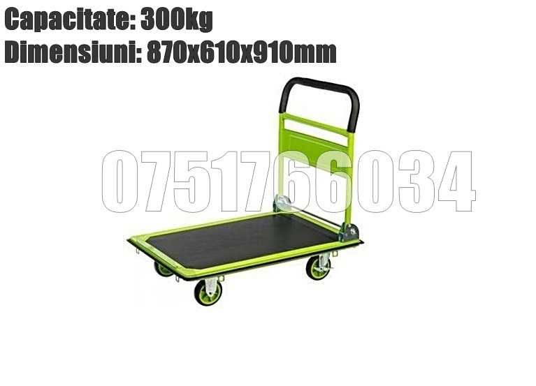 Carucior Platforma Carut Transport 150 250 300kg LIVRARE GRATUITA