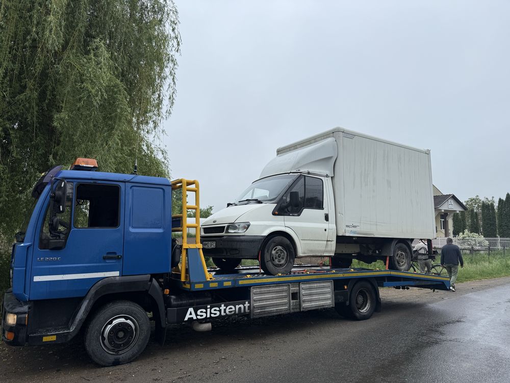 Tractari auto -24/24h-TRANSPORT AUTO , Asistenta rutiera.PLATFORMA 6T