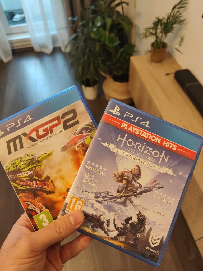 Jocuri PS4. Horizon. MXGP.