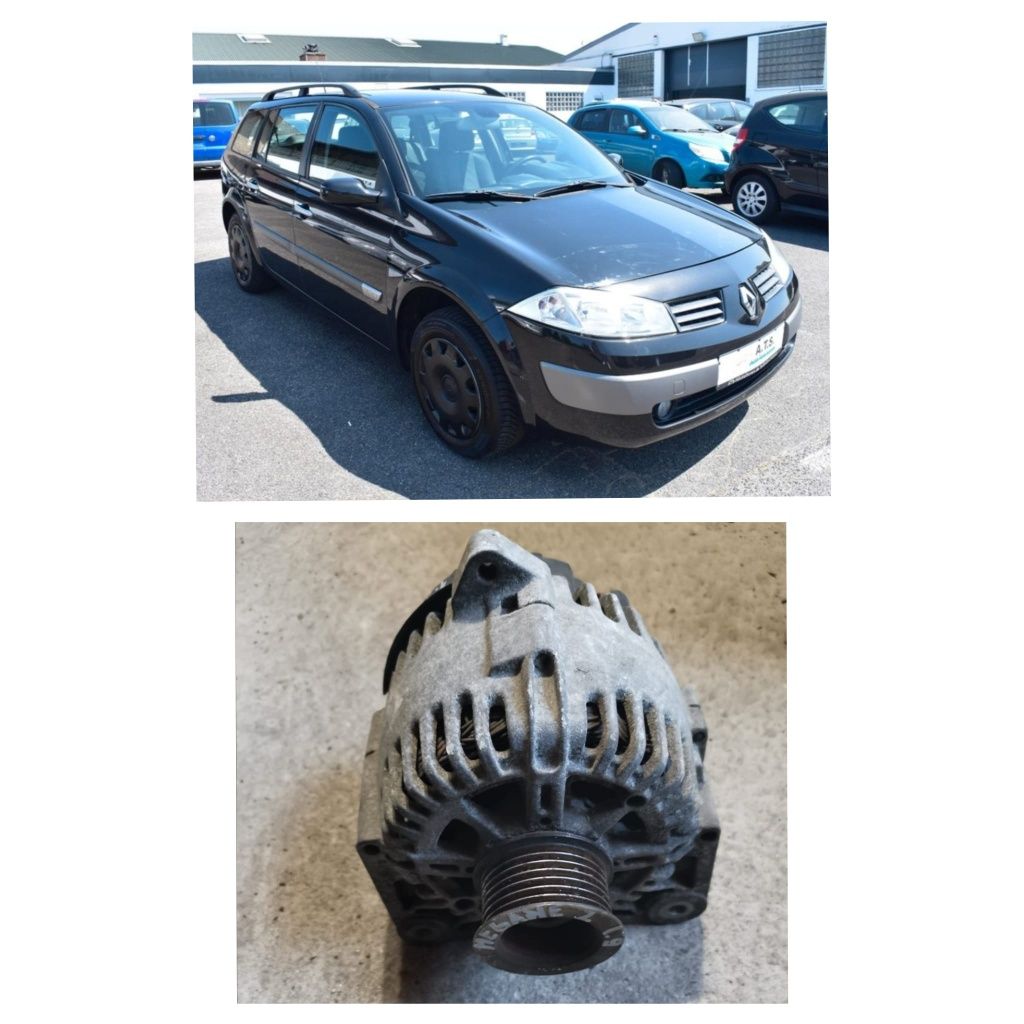 Alternator renault megane 2 scenic 2 II 1.9 dci 120 cp 110A 8200290215