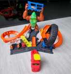 Set de joaca Hot Wheels City - Toxic Creatures, Cursa Gorila Slime