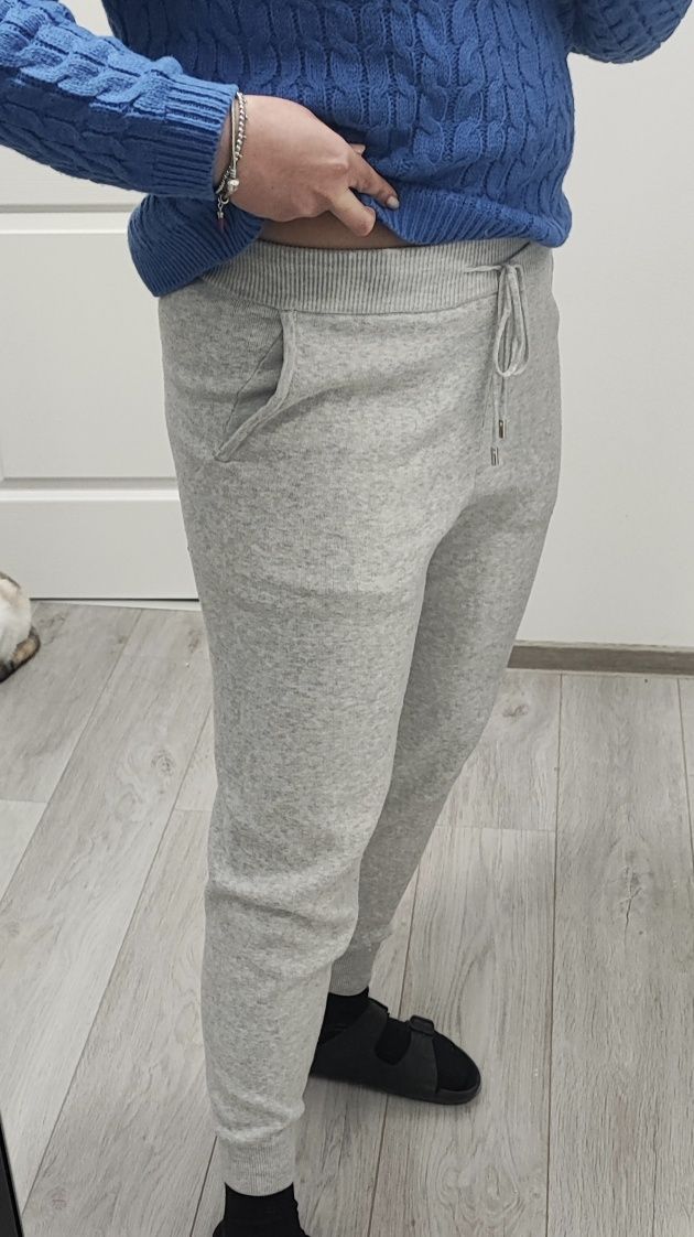 Pantaloni trening jogger gri Oysho M