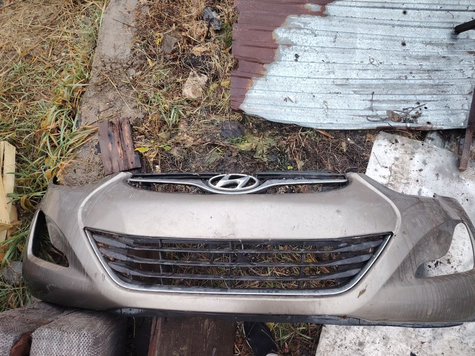 Бампер ЭЛАНТРА 2013 года оригинал