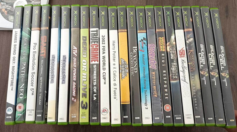DVDjoc XboxClassic SWATSplinterCell  ScoobyDoo MotoGP50 CentMidtownMad