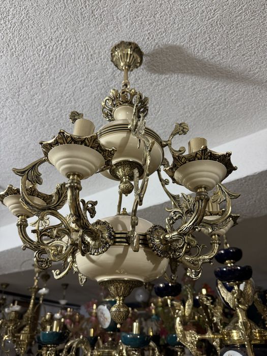 Candelabru din bronz masiv