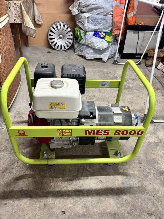 Generator electric Pramac MES 8000 – 5.4 kW, 230V, benzină