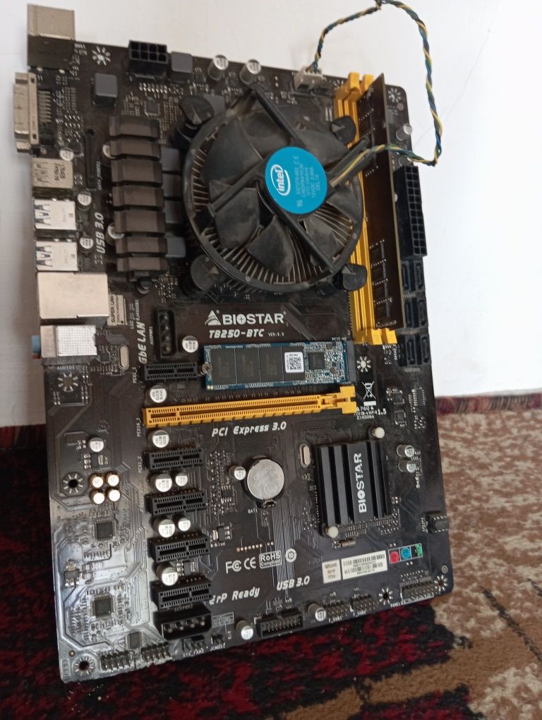 I3 7400+ddr4  8gb+ssd m2   256gb