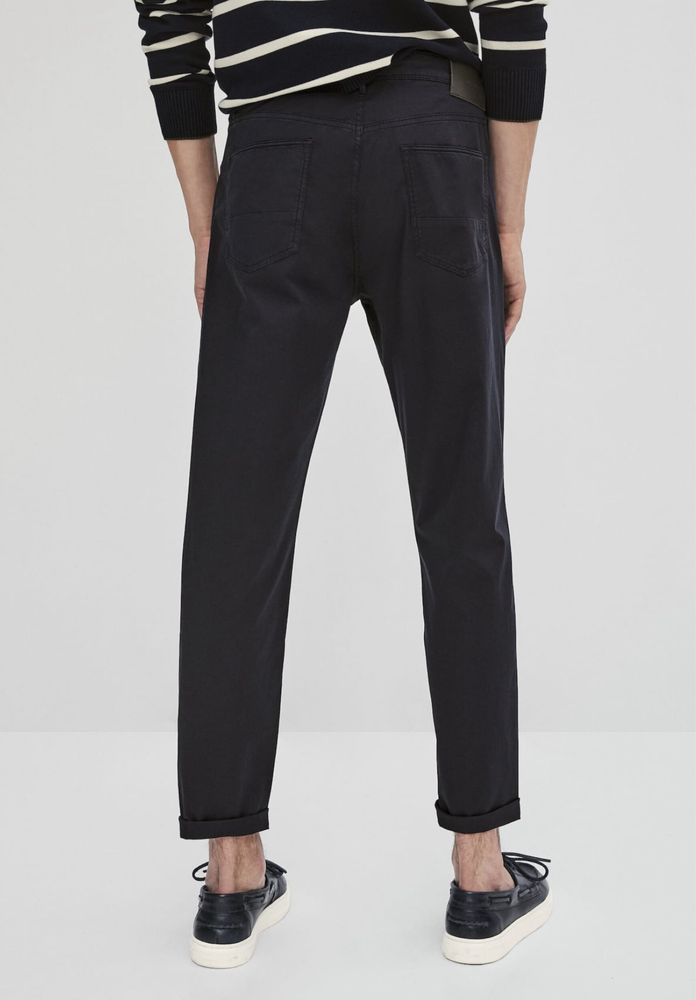 Pantaloni Massimo Dutti, bleumarin