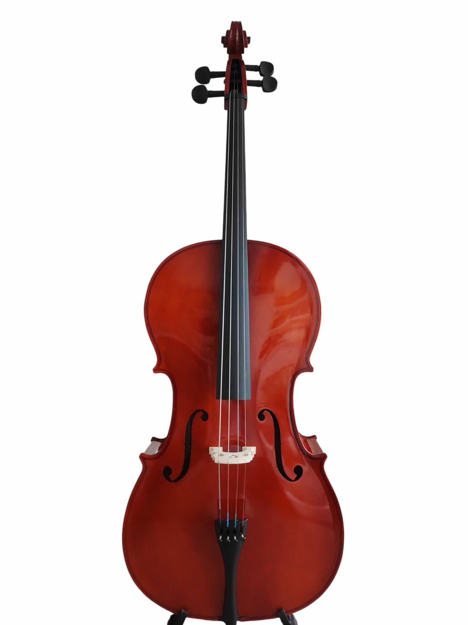Set Violoncel Flame Natur 4/4 + husa + arcus