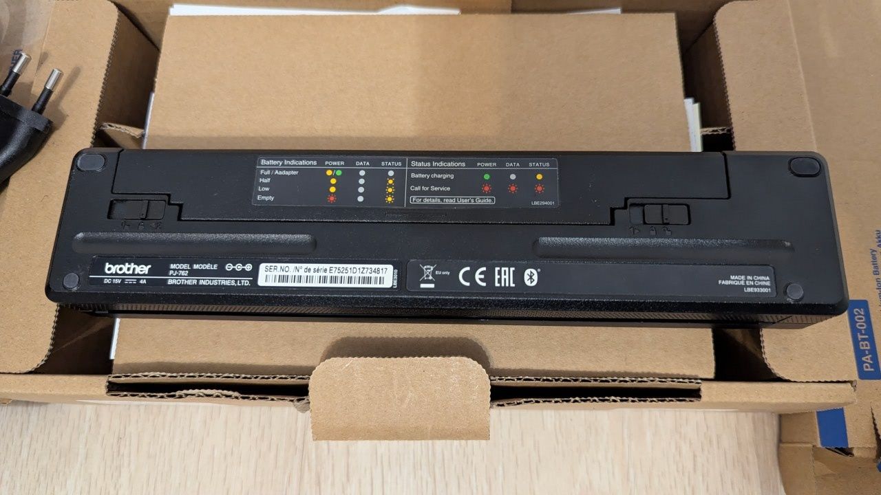 Imprimanta termica Brother Pocket Jet PJ-762
